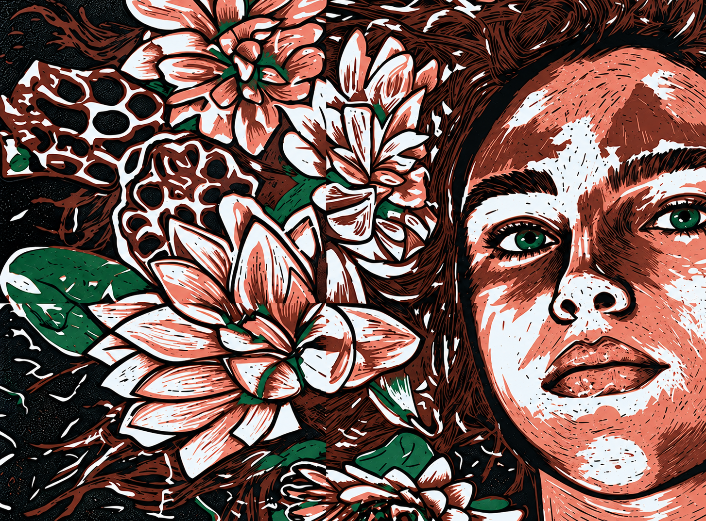 Love — body painting and photography